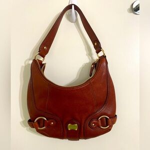 Brown real leather Michael Kors purse. Smoke free home.